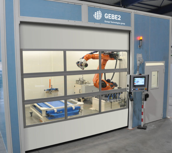 Sanding robot for metal parts - cosmetic application - GEBE2 | EMPOWERING TECHNOLOGIES
