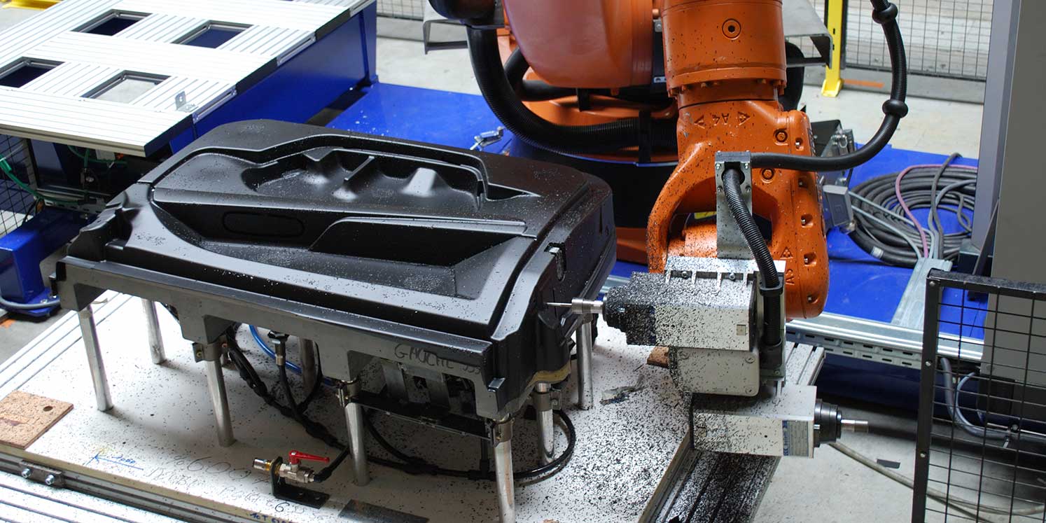 Robotic trimming for metal parts - GEBE2 | EMPOWERING TECHNOLOGIES