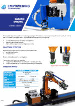 Metal sanding robot - robotic sanding for composite - GEBE2 | EMPOWERING TECHNOLOGIES