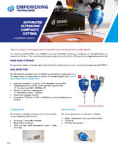 ETI SONIMAT AUTOMATED CUTTING