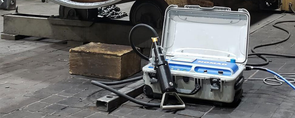 On site ultrasonic shot peening - EMPOPWERING TECHNOLOGIES